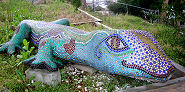 Lizard sculpture SCCG